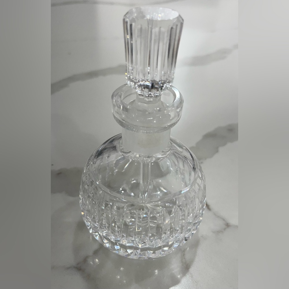Vintage Waterford Vanity Perfume Bottle w/ Dauber Stopper